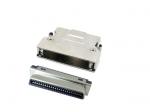 Conector SCSI Tipo MDR Solda Plástico Capuz com Trava Clipe+Parafuso+Conector 20 26 36 40 50 68 100 Pinos